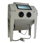 Piaskarka kabinowa – 420 L, klapa frontowa + 1 drzwi boczne--SB42A