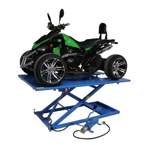 Podnośnik do quada - ML75HA - 675 kg hydrauliczno – pneumatyczny krzyżakowy