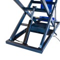 Podnośnik motocyklowy - MLP100KE - 1000 kg krzyżakowy elektryczny 