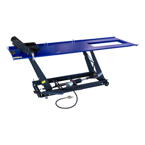Podnośnik motocyklowy - ML45PA - hydrauliczno – pneumatyczny trapezowy  450 kg