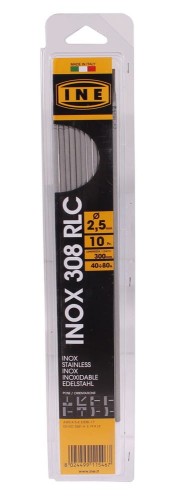 Elektrody spawalnicze, stal nierdzewna, 308RLC 2,5/300 mm - INE30825B10