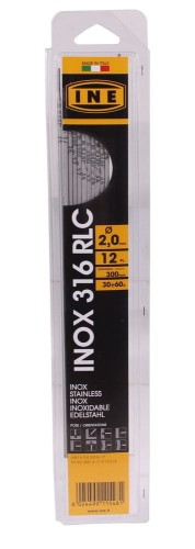 Elektrody spawalnicze, stal nierdzewna 316RLC 2,0/300 mm - INE31620B12