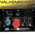 Generator prądowy 230 V/400 V, 6 KVA, diesel