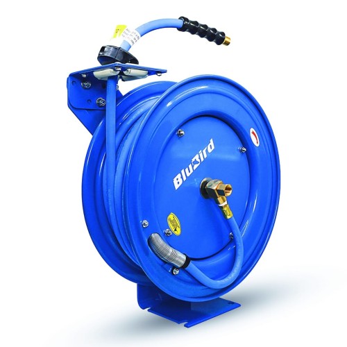 Wąż powietrza 10 mm x 15 m na zwijaczu automatycznym - BBRHD1015M