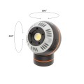Lampa LED -LB05BAL - w kształcie kuli 5W, akumulatorowa, magnetyczna