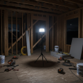 Lampa budowlana hybrydowa - IWL100W