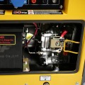 Wyciszony agregat prądotwórczy diesel - DG6500SEA - 230 V 5 kW z gniazdem ATS