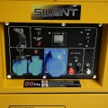 Wyciszony agregat prądotwórczy diesel - DG6500SEA - 230 V 5 kW z gniazdem ATS