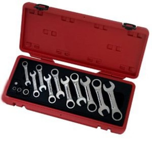 Zestaw kluczy płasko-oczkowych 14 sztuk-910037B