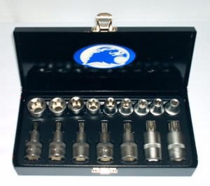 Zestaw nasadek wkrętakowych torx ½’’-221007