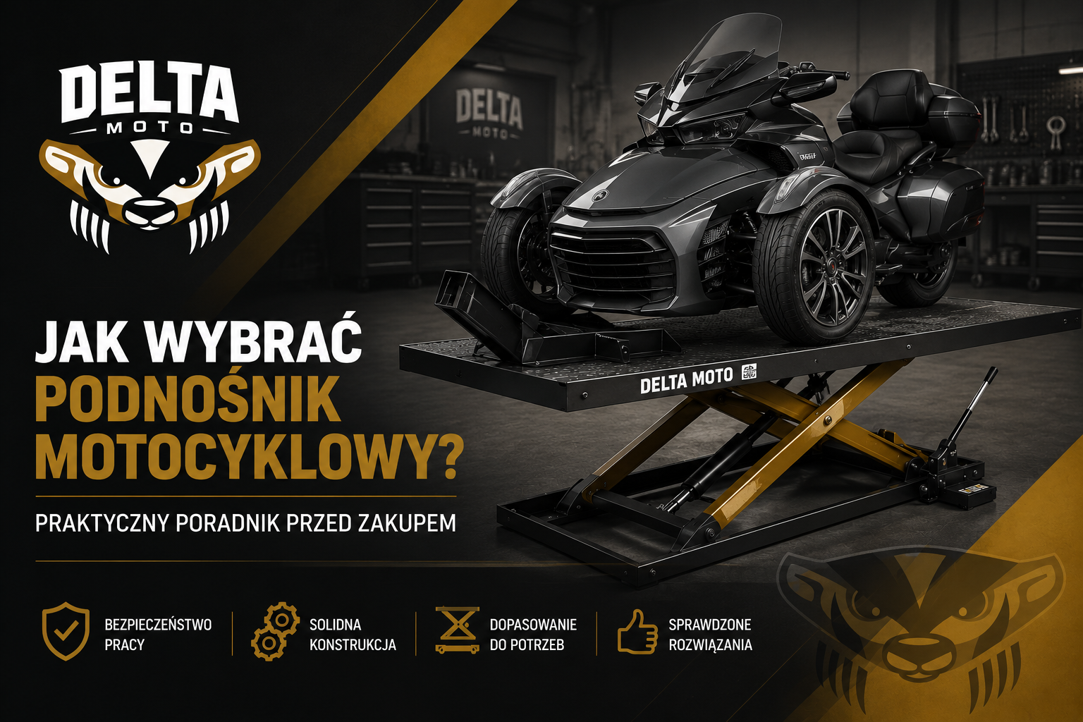 Jak wybrać podnośnik motocyklowy? Praktyczny poradnik przed zakupem