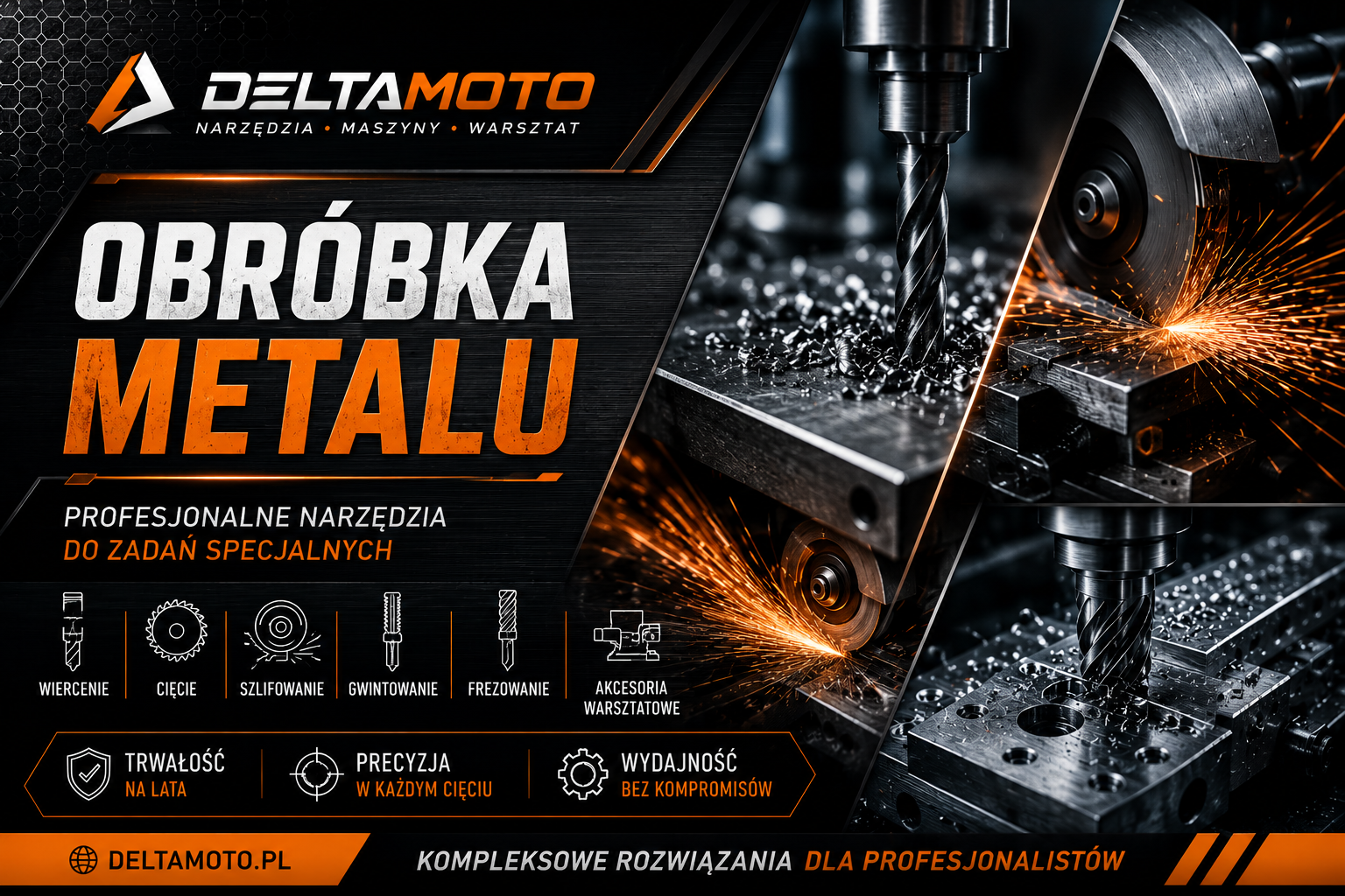 Obróbka metalu, blach i profili