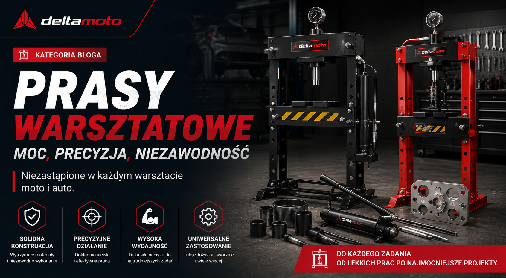 Do czego służy i jak działa prasa hydrauliczna?