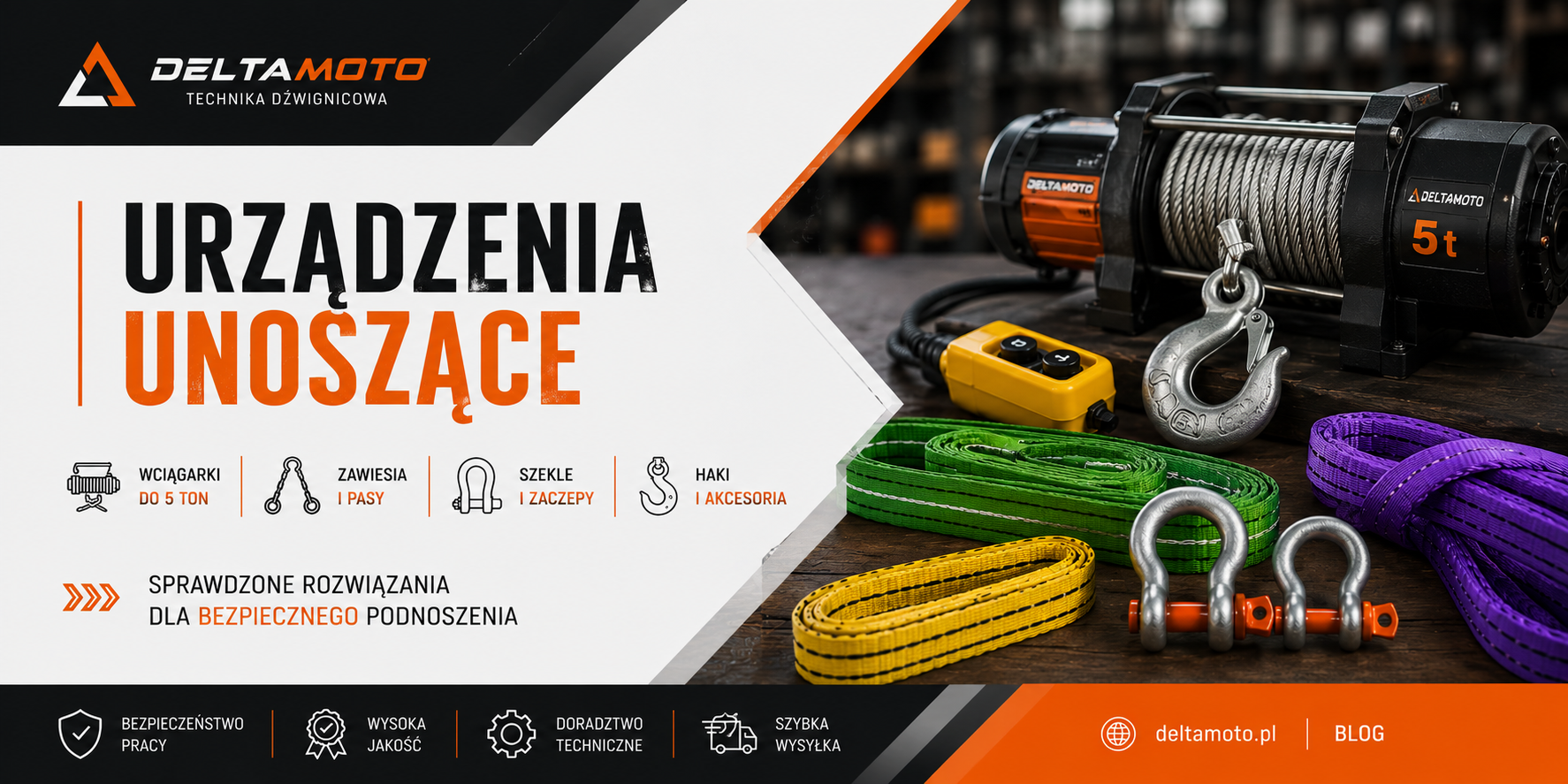 Urządzenia unoszące w praktyce – jak dobrać sprzęt do bezpiecznego podnoszenia?